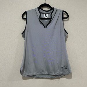 Footjoy womens golf polo - L